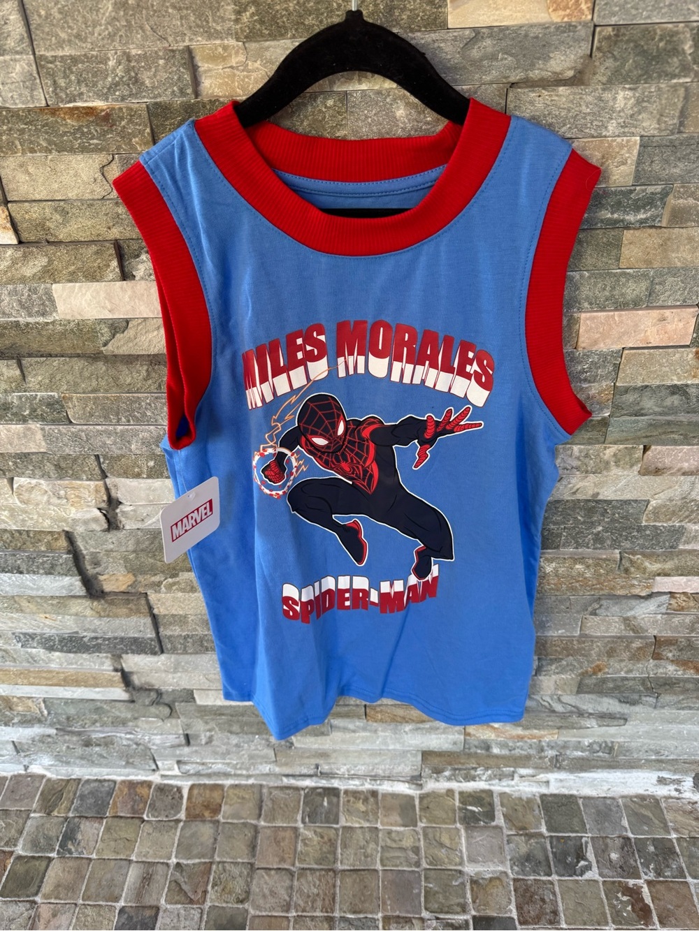 Spider-Man Graphic Tank - Blue & Red